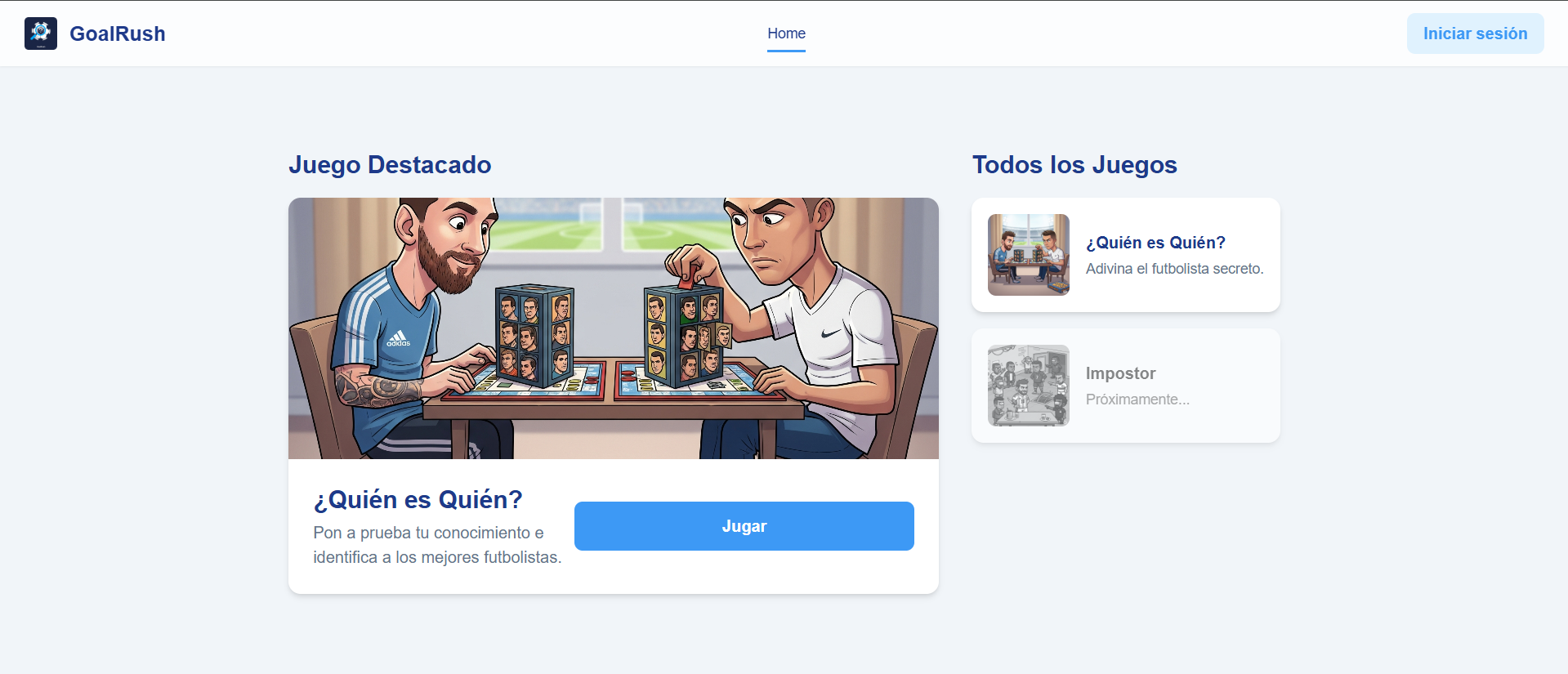 Vista previa del juego GoalRush